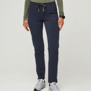Figs Yola Scrub Pants-Quiet Navy